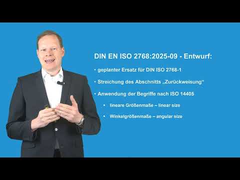 Draft of DIN EN ISO 2768. Replacement for ISO 22081?