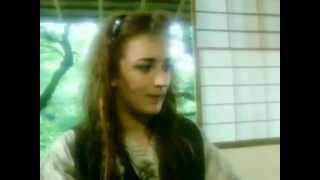 boygeorge culture club tour to japan with jool&#39;s,b,g shows as how to put make up on