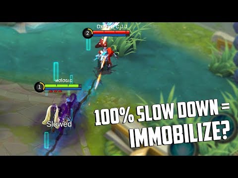 CAN 100% SLOW DOWN IMMOBILIZE A TARGET? | Mobile Legends Experiments | MLBB