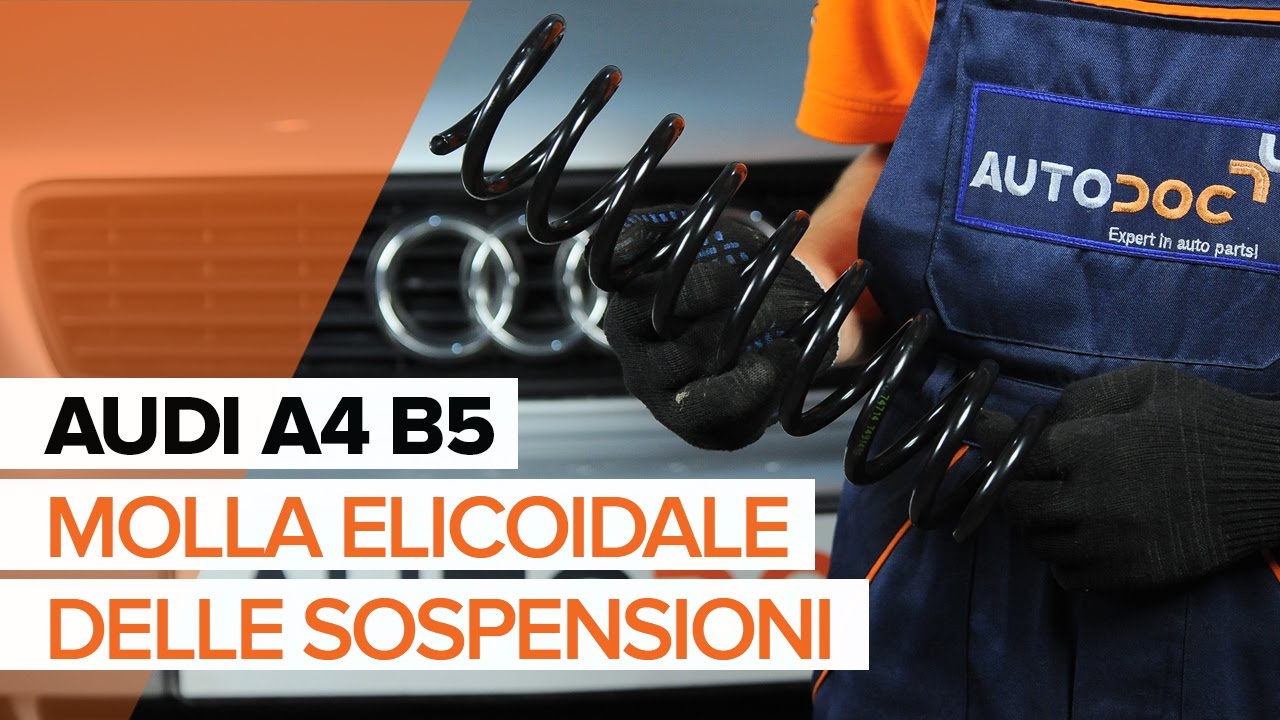 Come cambiare molle di sospensione della parte posteriore su Audi A4 B5 Avant - Guida alla sostituzione