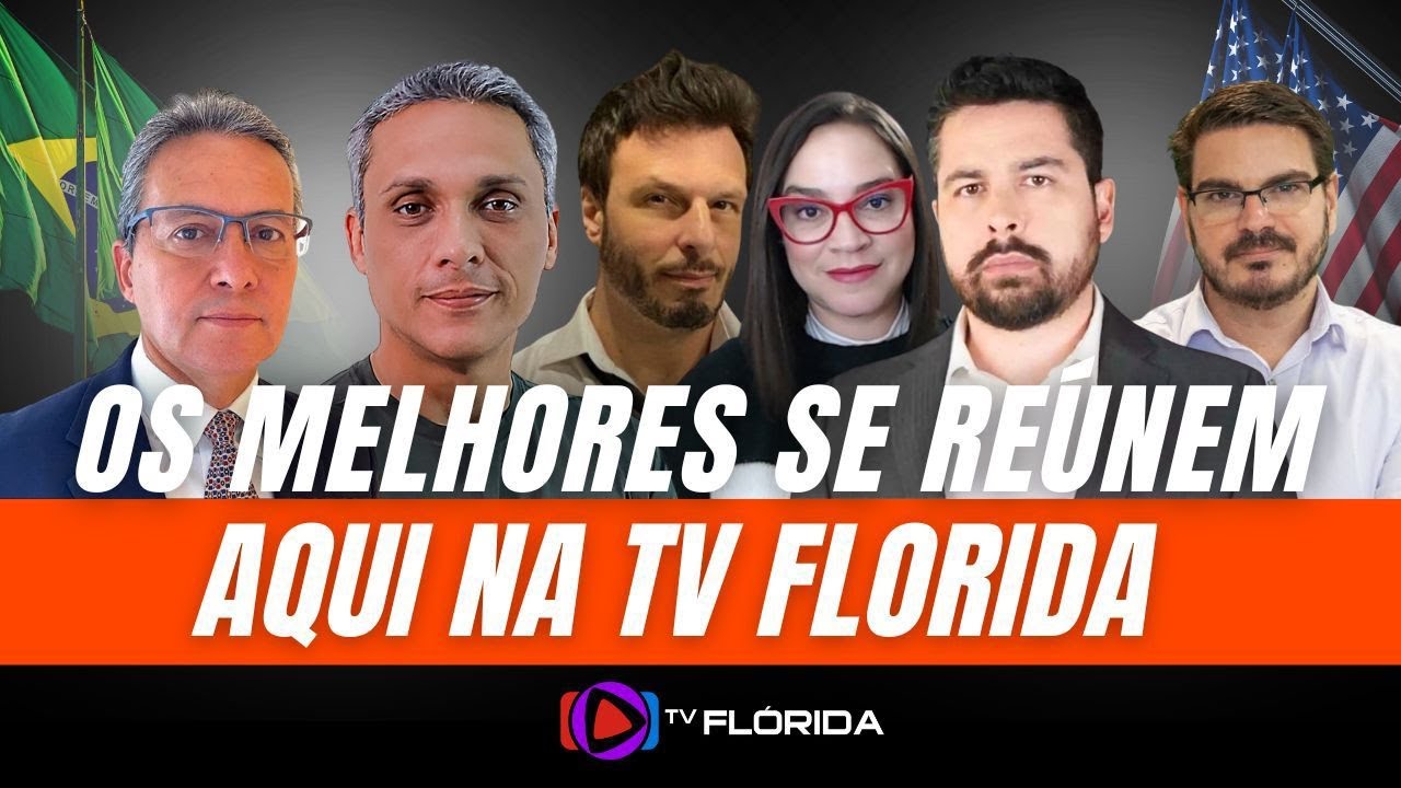Maratona de lives na TV Florida com os melhores conservadores