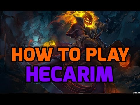 Guide to playing jungle Hecarim | Play like a PRO | Tips on how to gank
