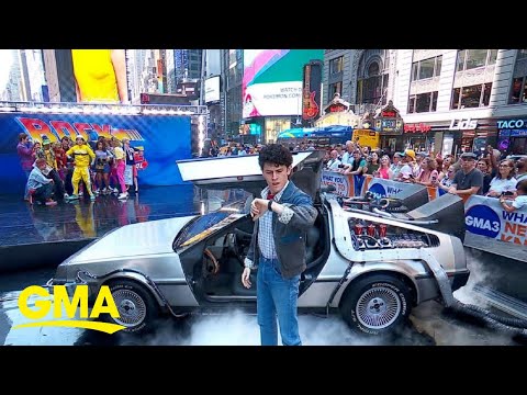 'Back to the Future' cast performs song from hit new musical