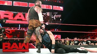 Braun Strowman tears up the road to SummerSlam: Raw, July 17, 2017 video