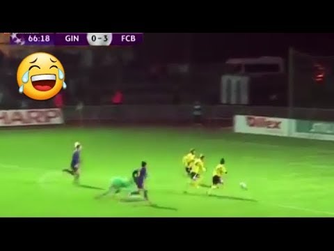 Tres jugadoras fallan un gol estando solas y a un metro de la porteria