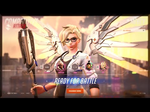 "Amy, are you a streamer?" - Overwatch 2 Unkillable Mercy Main Competitive Gameplay