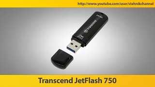 Transcend 16 GB JetFlash 750 Black TS16GJF750K - відео 1