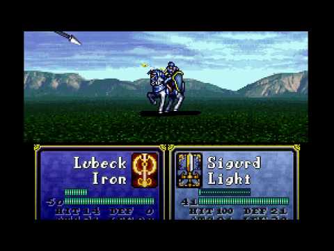 Fire Emblem 4 Ranked Speedrun Route - End of Gen 1 (Part 2)