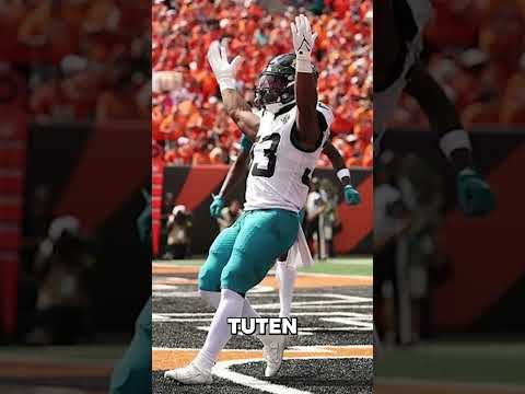 Thumbnail for Jags RB Bhayshul Tuten is on the rise in fantasy football drafts