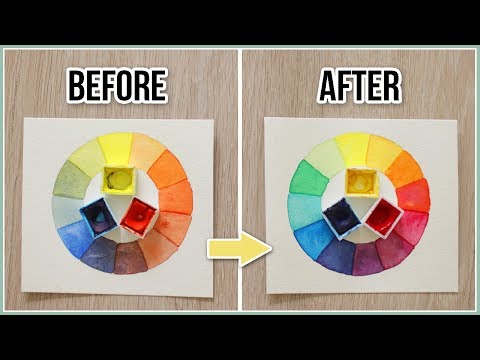 How to Avoid Muddy Colors when Painting - Color Mixing Secrets Demystified for Beginners Video