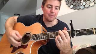 Kiss You Tonight - David Nail (Beginner Guitar Lesson)