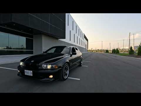 BMW E39 540i Exhaust Sound Clips (Muffler Delete)