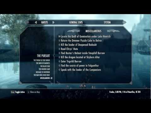 Skyrim - The Pursuit (Finding the Quill of Gemination)