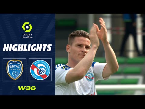 ESTAC TROYES - RC STRASBOURG ALSACE (1 - 1) - Highlights - (ESTAC - RCSA) / 2022-2023