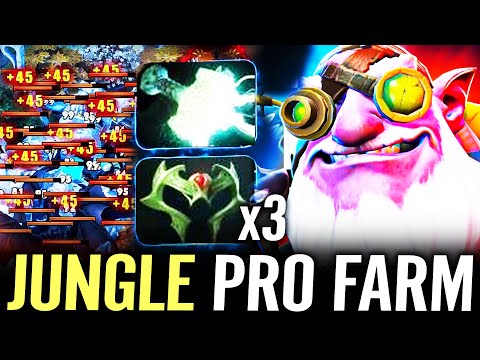 🔥 Jungle SNIPER PRO FARM — 3x Wraith Band + MoM + Mjollnir vs Phantom Lancer Dota 2 Pro