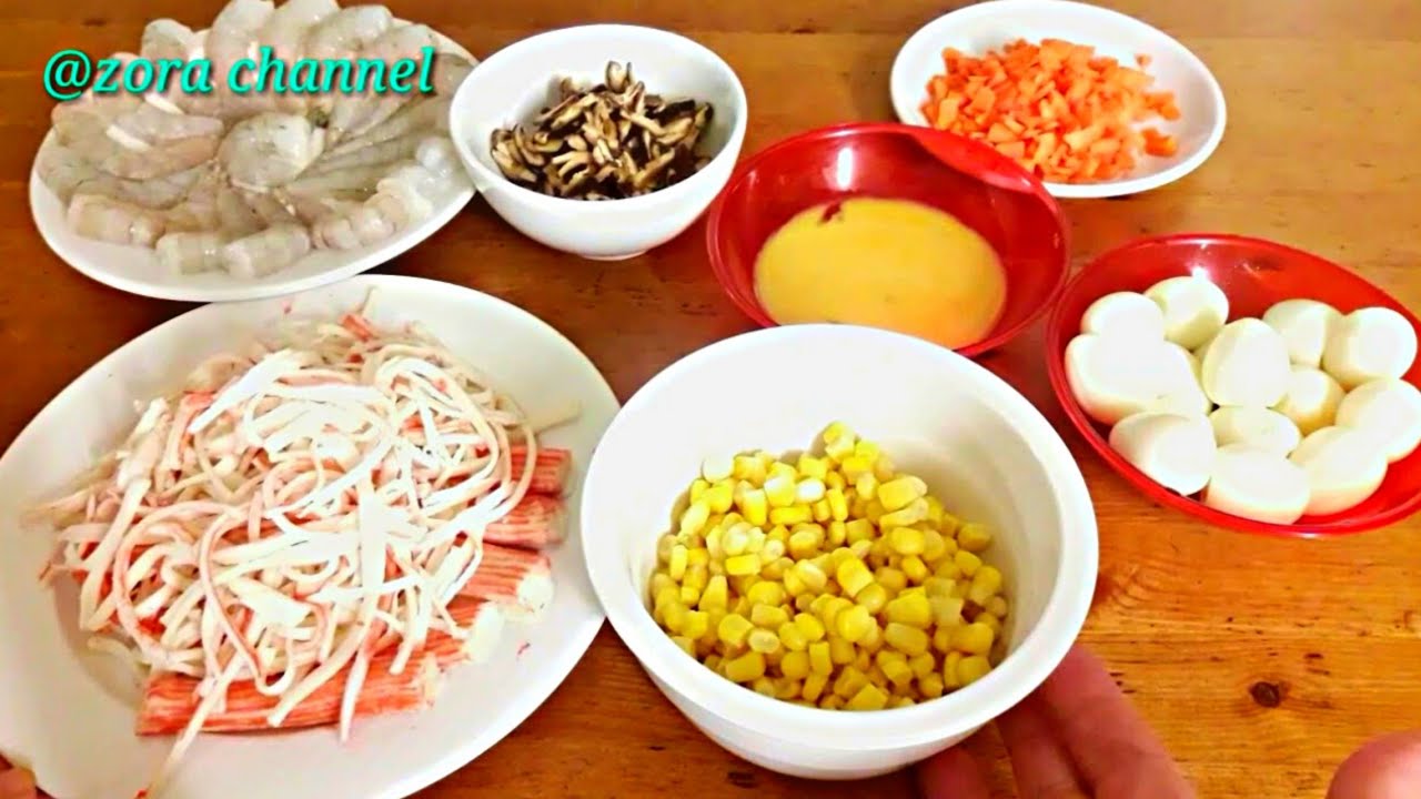 Cách Nấu Súp Cua Thập Cẩm