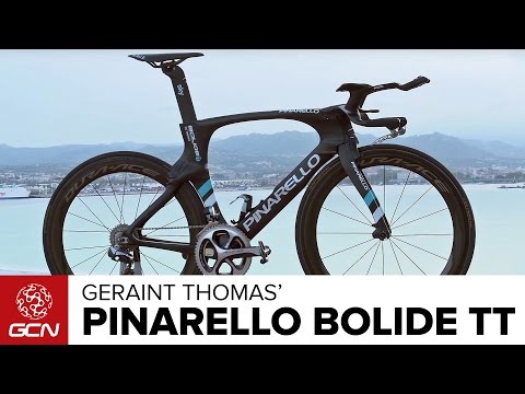 Bici da cronometro Pinarello Bolide di Geraint Thomas