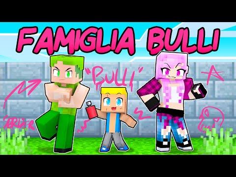 Vengo ADOTTATO Da Una FAMIGLIA Di BULLI Su Minecraft!
