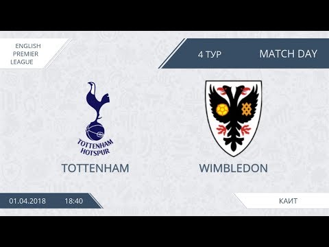 AFL18.England.Premier League.Day 4.Tottenham-Wimbledon