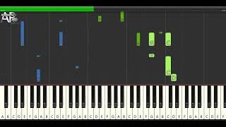 Mama, I'm Coming Home - Ozzy Osbourne | Adelina Piano synthesia tutorial