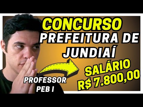 CONCURSO PROFESSOR JUDIAÍ 2024 PREFEITURA DE JUNDIAÍ