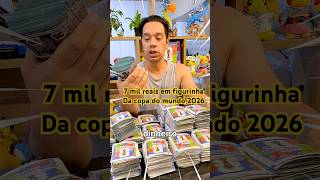 🔥 ABRI 7 MIL FIGURINHAS DA COPA 2026… E DEU ISSO 😳⚽ #copadomundo2026 #panini