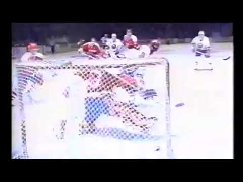 Dale Hunter cheap shot on Pierre Turgeon 1993