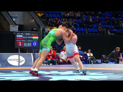 FS   70 kg SLO DAVID HABAT    HUN NORBERT LUKACS