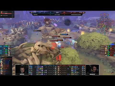 Smite World Championship: Dignitas vs Spacestation Gaming. Juego 1