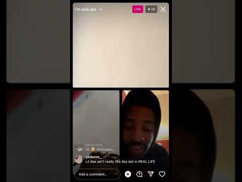 mcnlildee live dissing the opps somebody got they pole took 😮