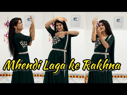 Mehndi Laga ke Rakhna 💚 Mehndi function | Wedding Choreography | Dance Video | Seema Rathore