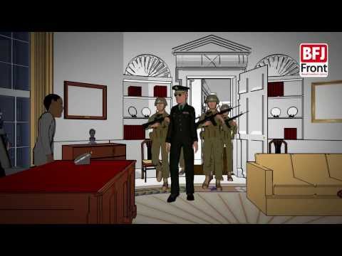 سقوط أوباما فيديو يحكي واقع الانقلاب على الشرعية في مصر