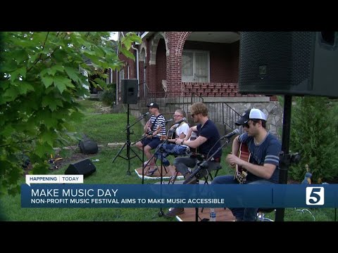 Musicians set to perform all over Nashville on Make Music Day