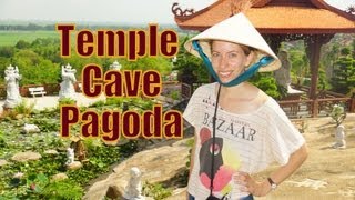 Chua Hang Cave Pagoda Buddhist Temple located on Sam Mountain, Chau Doc, Mekong Delta, Vietnam