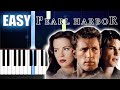Pearl Harbor - Tennessee - EASY Piano Tutorial by PlutaX