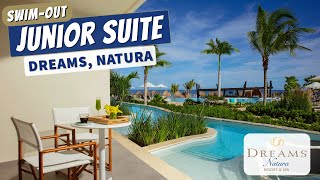 Junior Suite Swim Out | Dreams Natura Resort & Spa | Full Walkthrough Tour & Review | 4K