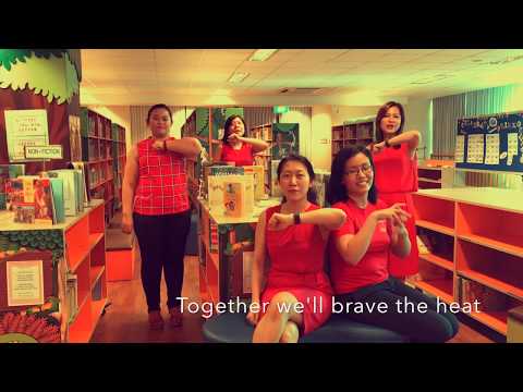 Because It's Singapore NDP Song actions with lyrics (For educational purposes only)