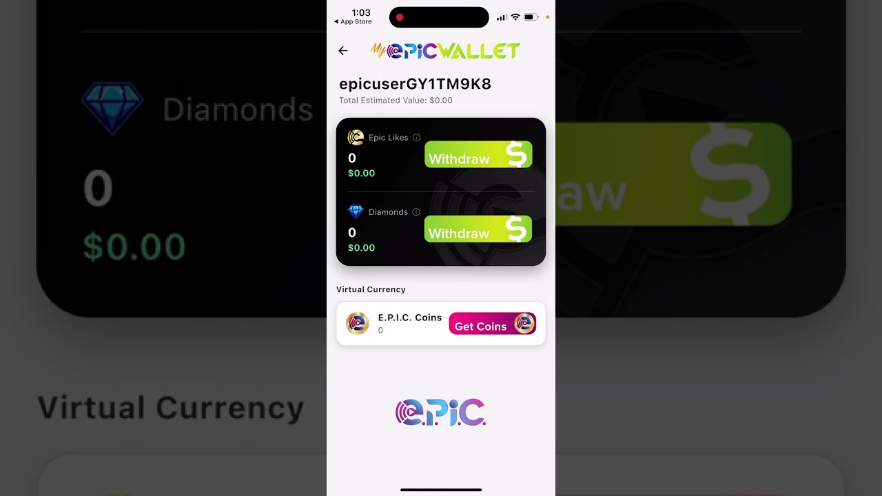 EPIC STUDIOS APP - HOW TO USE