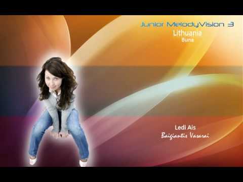 Junior MelodyVision 3 - LITHUANIA - Ledi Ais - "Baigiantis Vasarai"