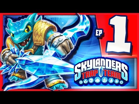 Skylanders Trap Team Wii U - Walkthrough Part 1 Soda Springs with Snap Shot (Wii U)