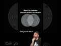 Can you do this third eye exercise - Christian Brito Can you do this third eye exercise
