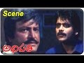 Adhipathi Movie Super Emotional Scene Between Mohan Babu Nagarjuna