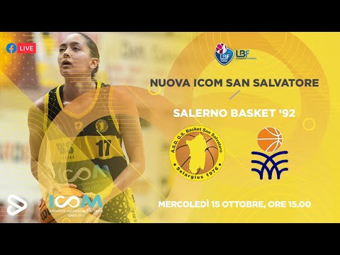 BASKET A2F | NUOVA ICOM SAN SALVATORE 🆚 SALERNO BASKET '92