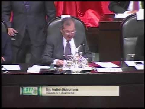 Dip. Pdte. Porfirio Muñoz Ledo - Apertura del 1er. Periodo Ordinario de Sesiones