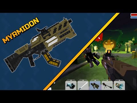 Myrmidon - Blocky Cars Online Weapon Gameplay