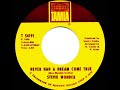 1970 HITS ARCHIVE: Never Had A Dream Come True - Stevie Wonder (mono 45)