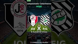 Joinville 0 X 3 Figueirense - Finalizado - Campeonato Catarinense 2026 PLACAR AO VIVO