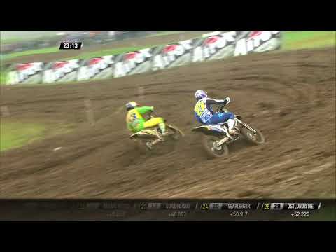 Hunter Lawrence Actions in Race 2 - Monster Energy FIM MXoN Presented by Fiat Professional