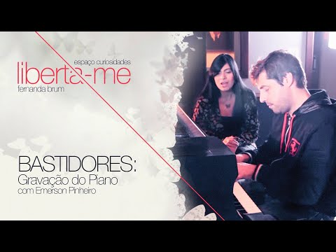 Fernanda Brum - Making of CD Liberta-me (Participação Emerson Pinheiro) Espaço Curiosidades