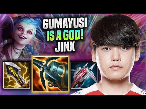 GUMAYUSI IS A GOD WITH JINX IN KR SOLOQ! - T1 Gumayusi Plays Jinx ADC vs Jhin!
